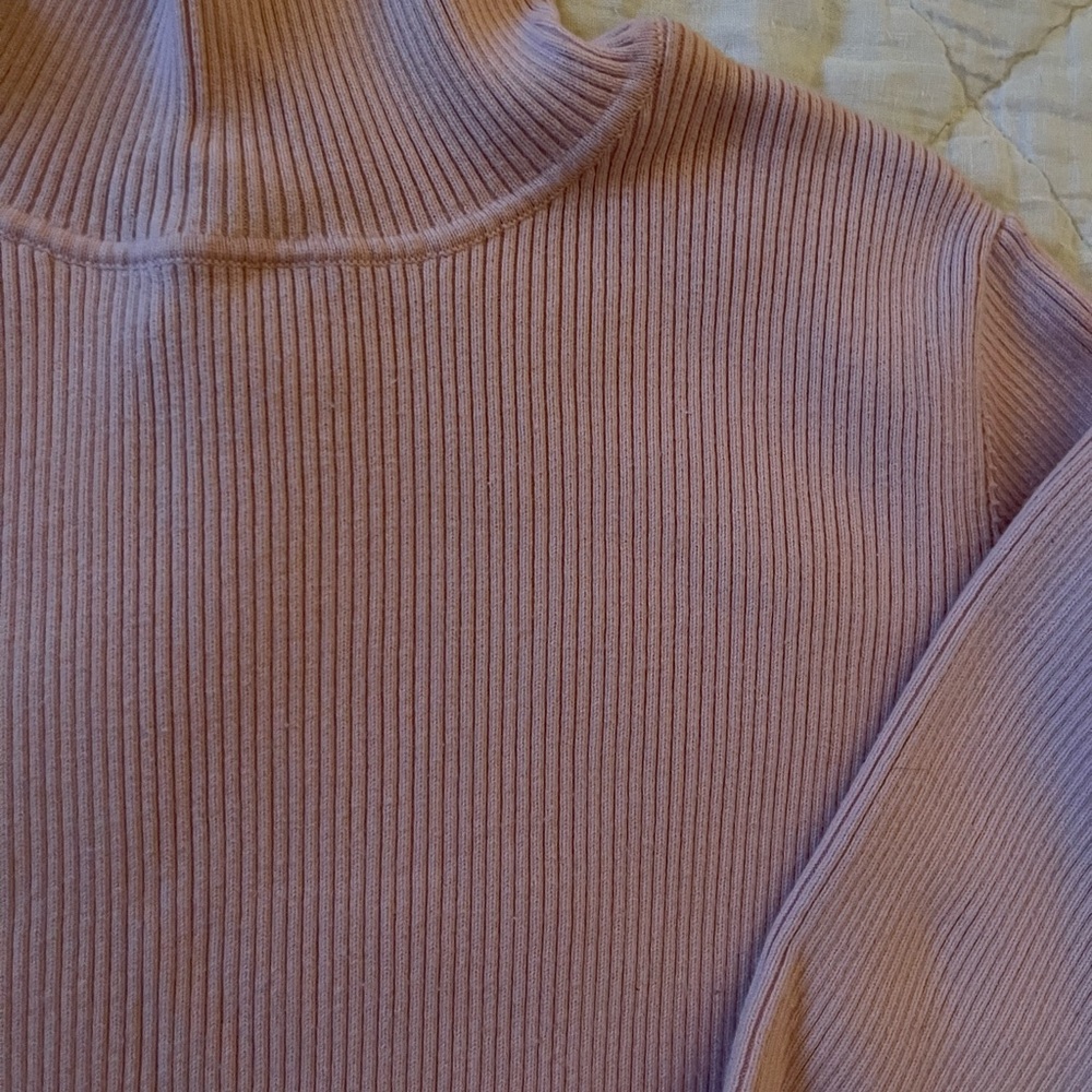 Ralph Lauren Ribbed Turtleneck - Picture 2 of 4